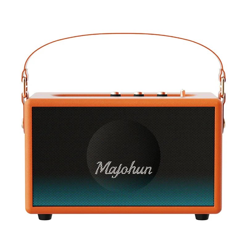 Majohun D002 - BK Portable Karaoke Bluetooth Speaker with Wireless Microphones – Powerful Bass & Party Ready - Majohun official shop - Focus on Speakers for 30 years