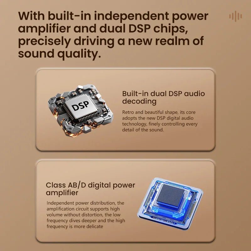 Majohun MJH - D001 Hi - Fi Wooden Speaker – Classic Design, Modern Wireless Sound - Majohun official shop - Focus on Speakers for 30 years