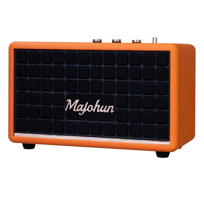 MJH - D002 Premium Wooden Bluetooth Speaker | Strong Bass & Clear Highs - Majohun official shop - Focus on Speakers for 30 years